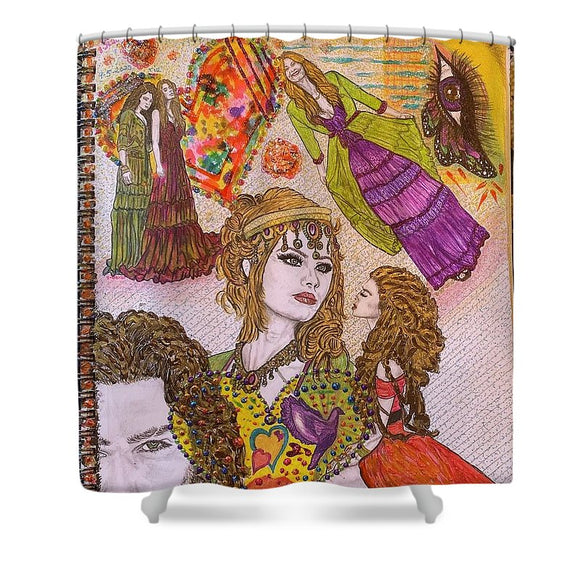 To Yvonne Love Ria - Shower Curtain