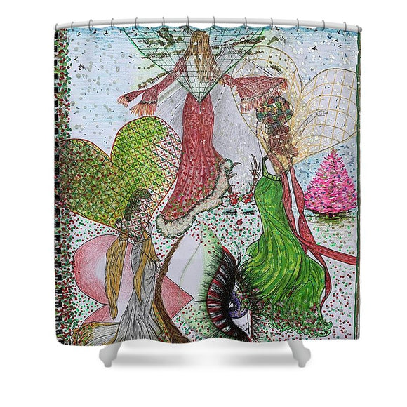 December Fun - Shower Curtain