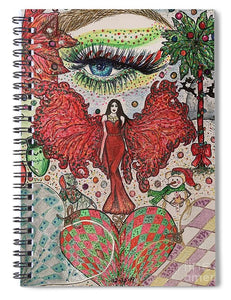 December Fun-Merry Christmas - Spiral Notebook