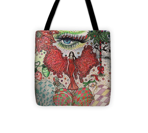 December Fun-Merry Christmas - Tote Bag