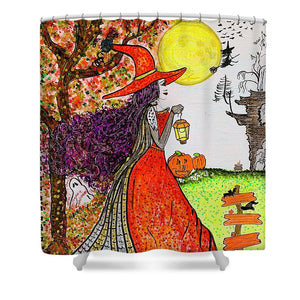 Halloween  - Shower Curtain