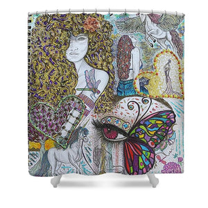 Healing - Shower Curtain