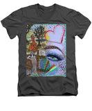 Missing the Desert - Men's V-Neck T-Shirt