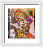 To Yvonne Love Ria - Framed Print